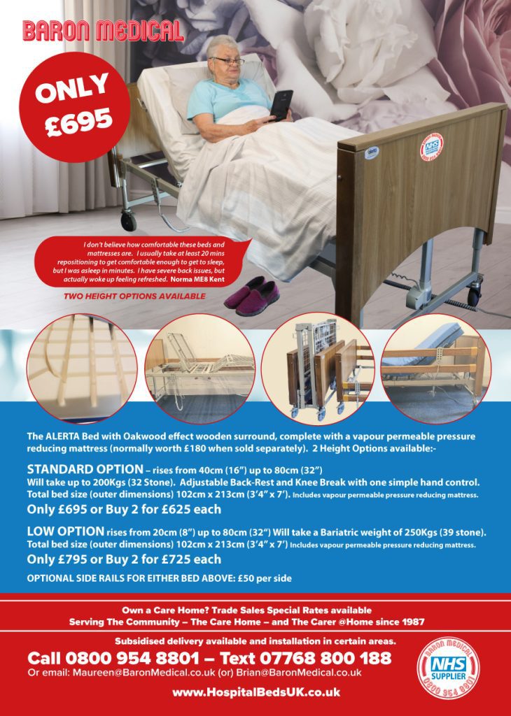 Hospital Beds | Community Beds with Pressure relief mattress